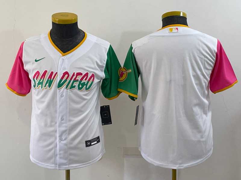 Youth Padres Blank White Nike 2022 City Connect Cool Base Jersey,We sell and wholesale Youth Padres Blank White Nike 2022 City Connect Cool Base Jersey on line form chian!
